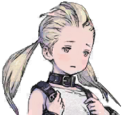 白の少女のアートワーク