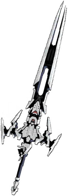 白機翼の改剣のアートワーク