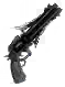三翼の銃のアートワーク