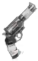 射殺の銃のアートワーク